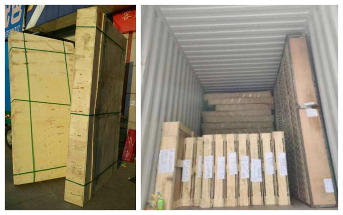 wood box pack door